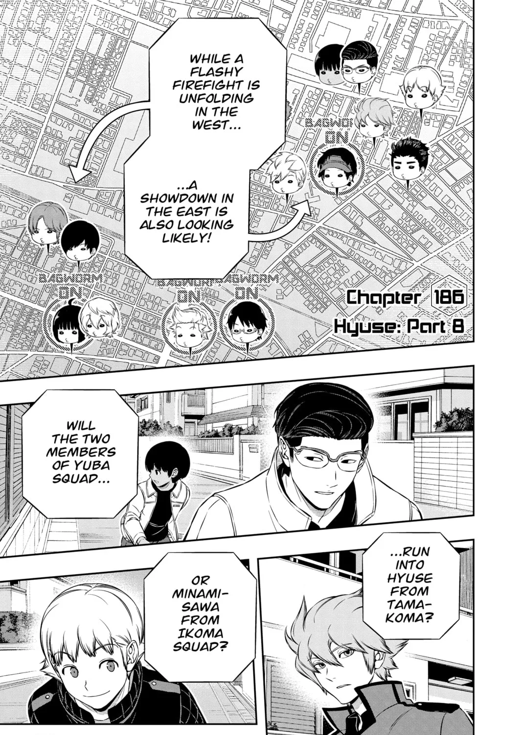 Read World Trigger chapter 186 image 0 on Lezhin