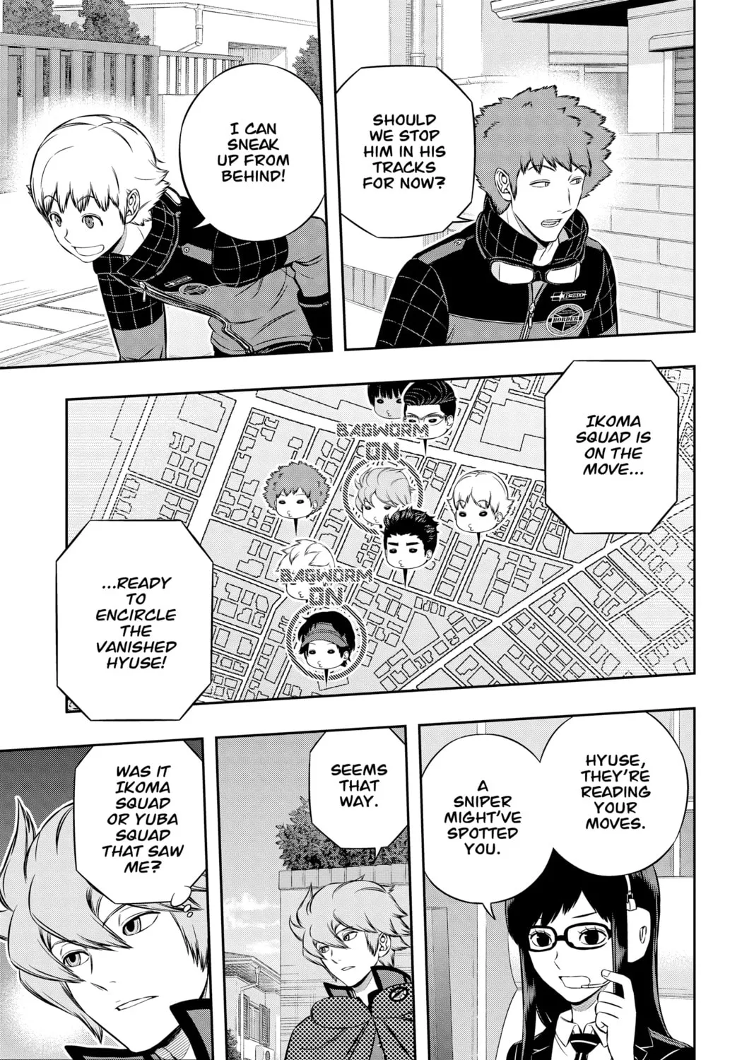 Read World Trigger chapter 186 image 12 on Lezhin