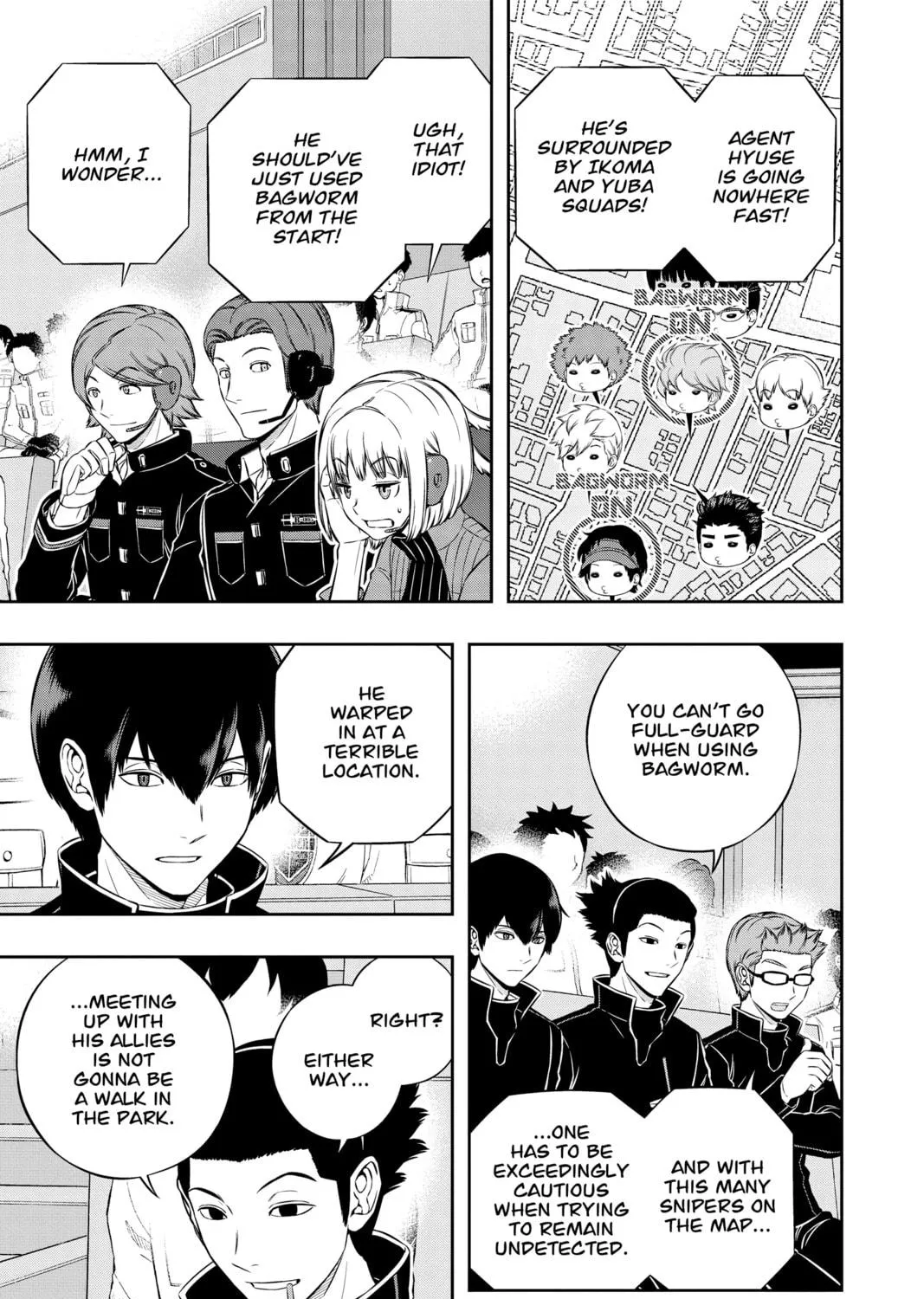 Read World Trigger chapter 186 image 16 on Lezhin