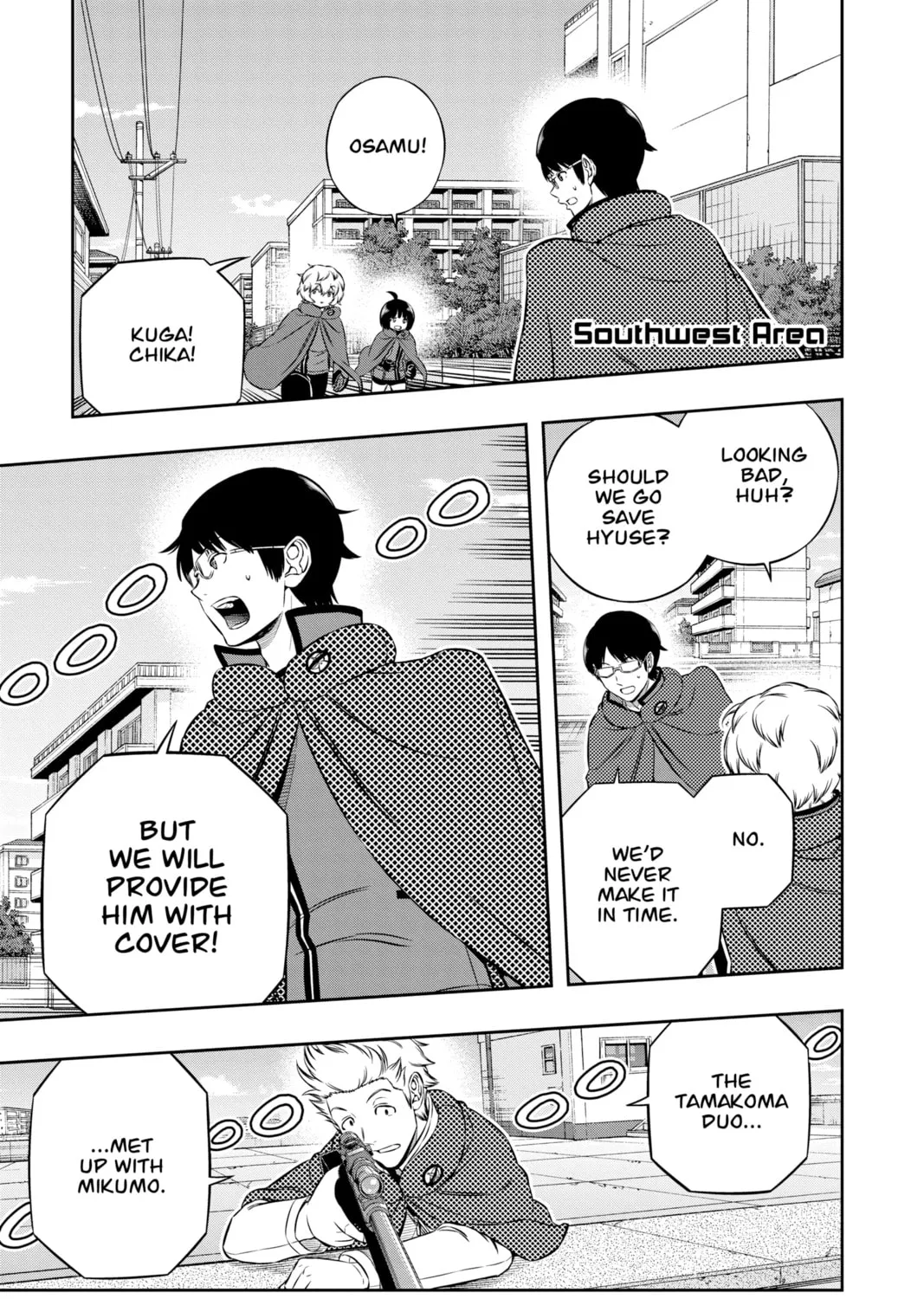 Read World Trigger chapter 186 image 32 on Lezhin