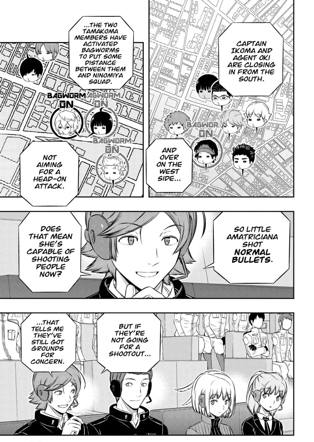 Read World Trigger chapter 186 image 4 on Lezhin