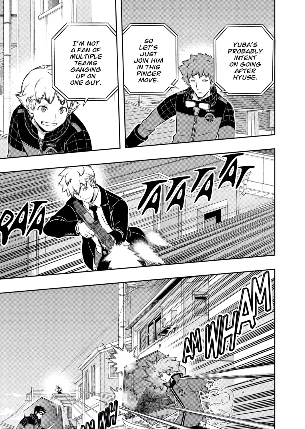 Read World Trigger chapter 187 image 12 on Lezhin