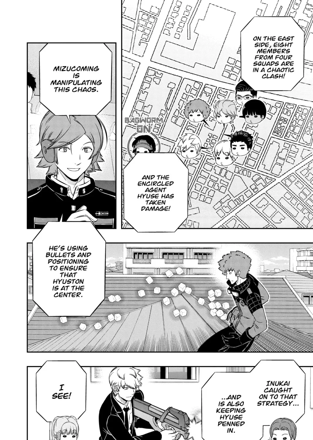 Read World Trigger chapter 187 image 14 on Lezhin