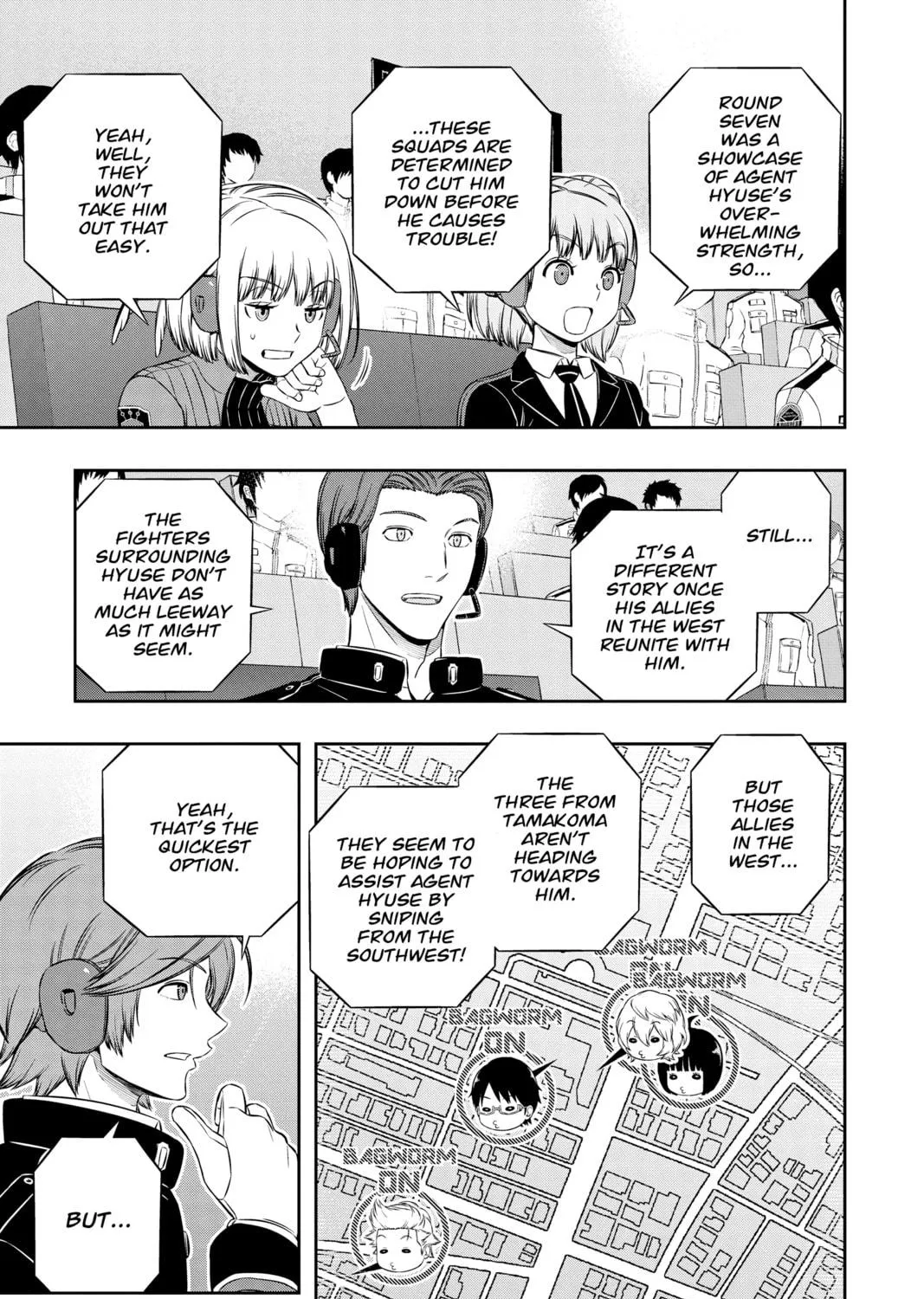 Read World Trigger chapter 187 image 16 on Lezhin
