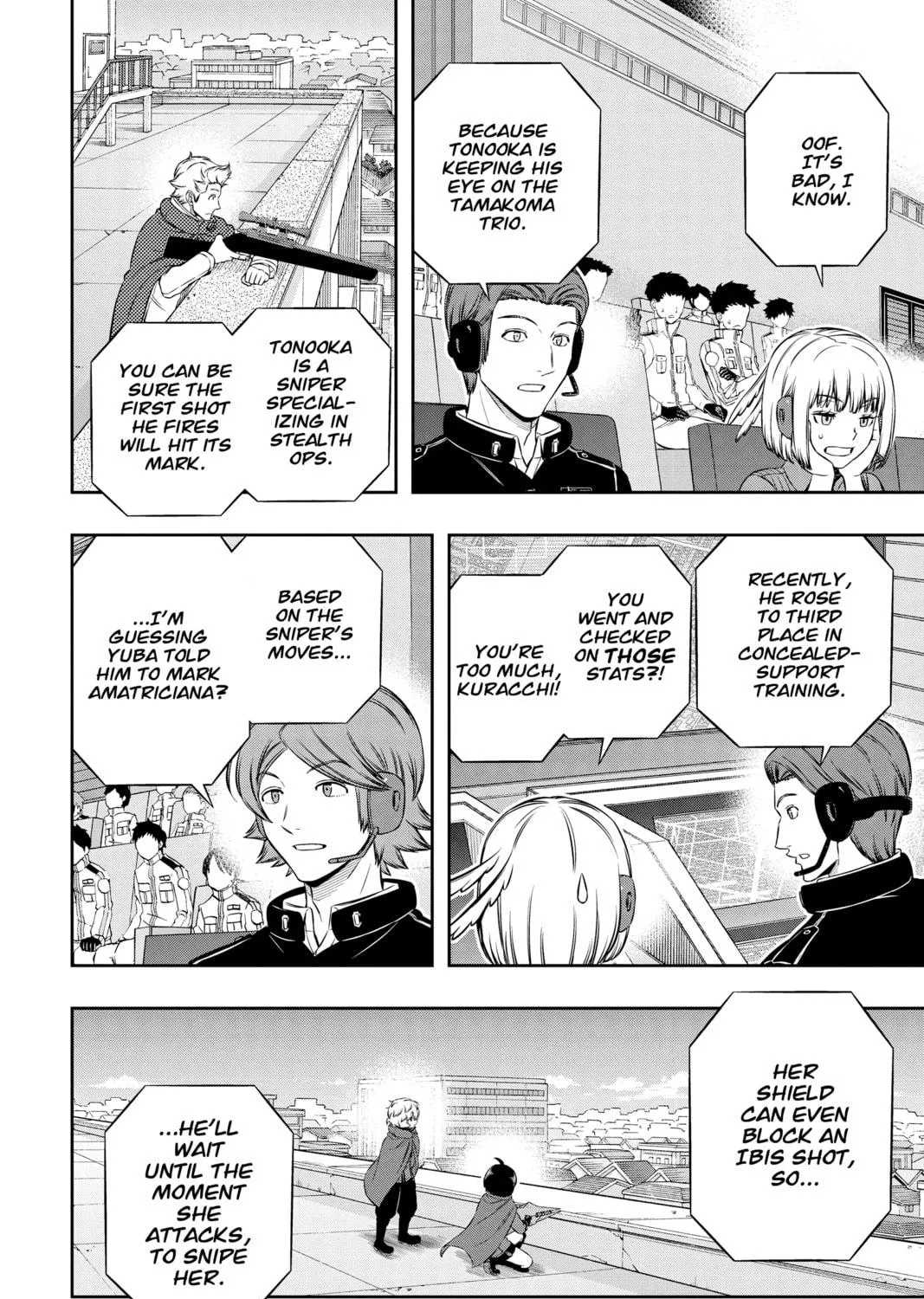 Read World Trigger chapter 187 image 18 on Lezhin