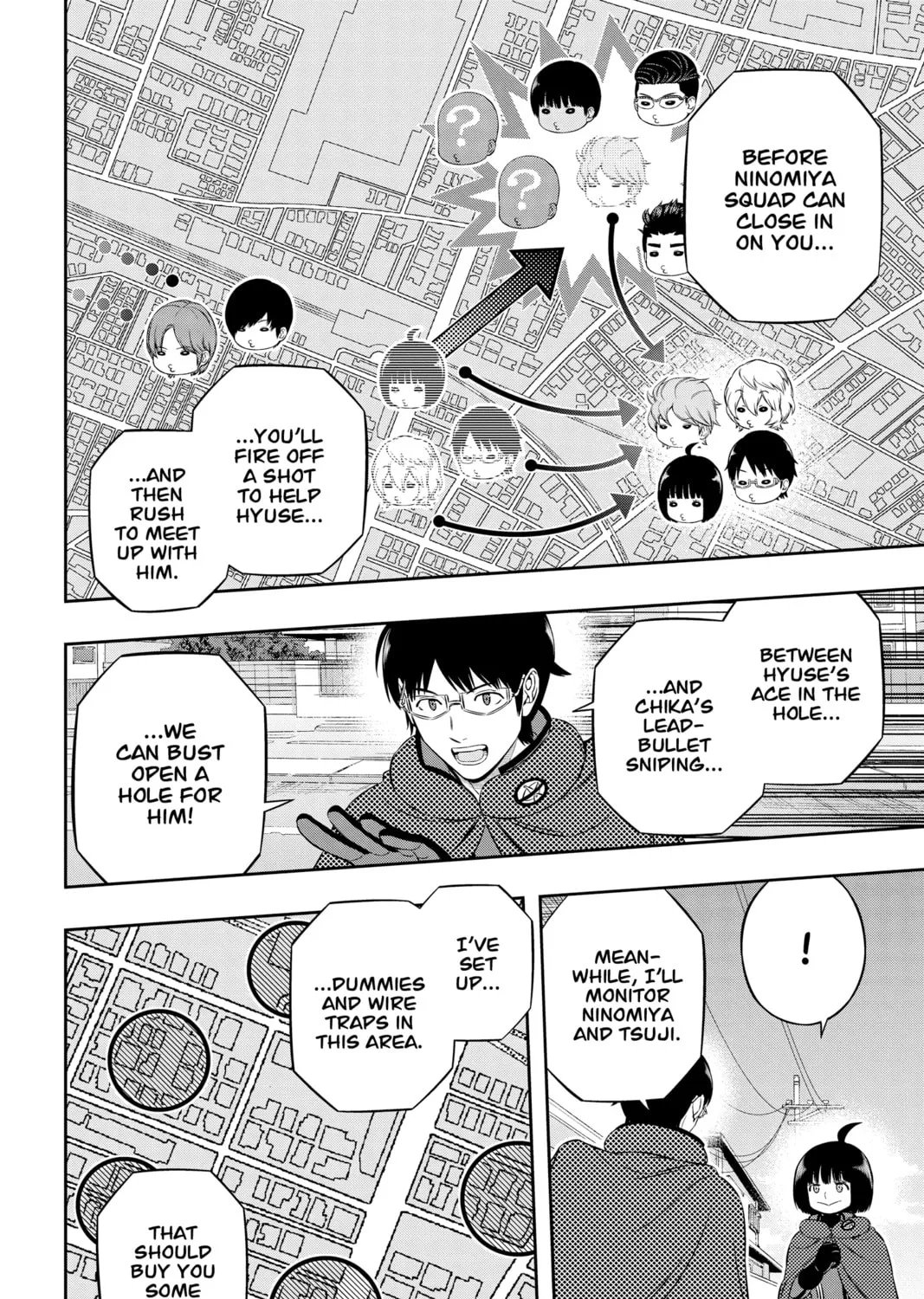 Read World Trigger chapter 187 image 2 on Lezhin
