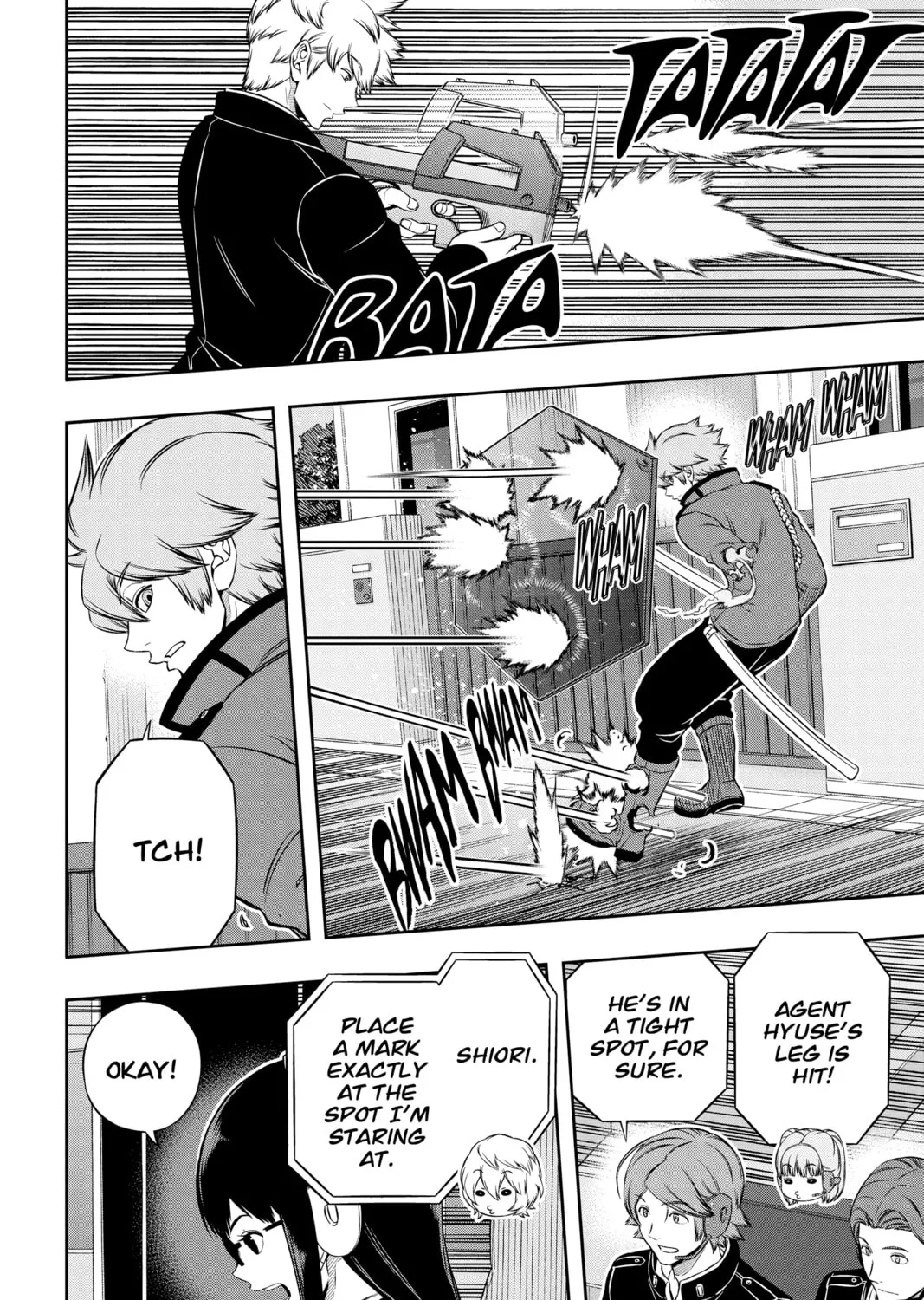 Read World Trigger chapter 187 image 30 on Lezhin