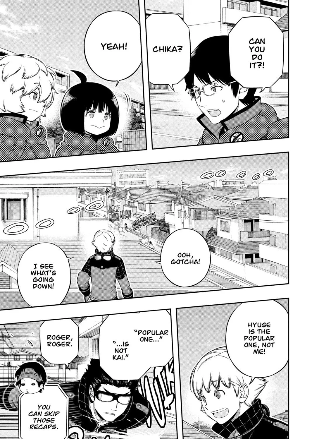 Read World Trigger chapter 187 image 4 on Lezhin