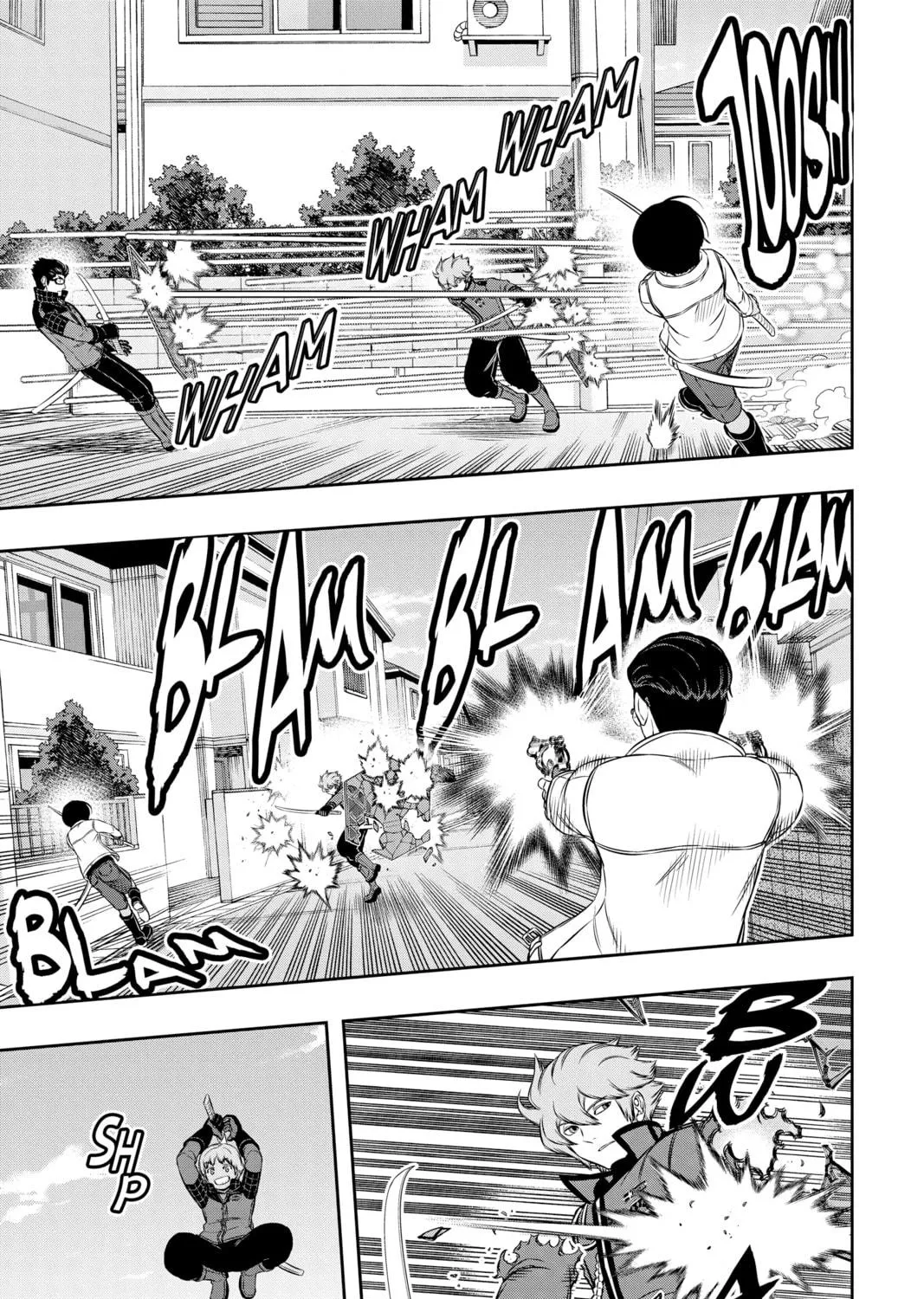 Read World Trigger chapter 187 image 8 on Lezhin