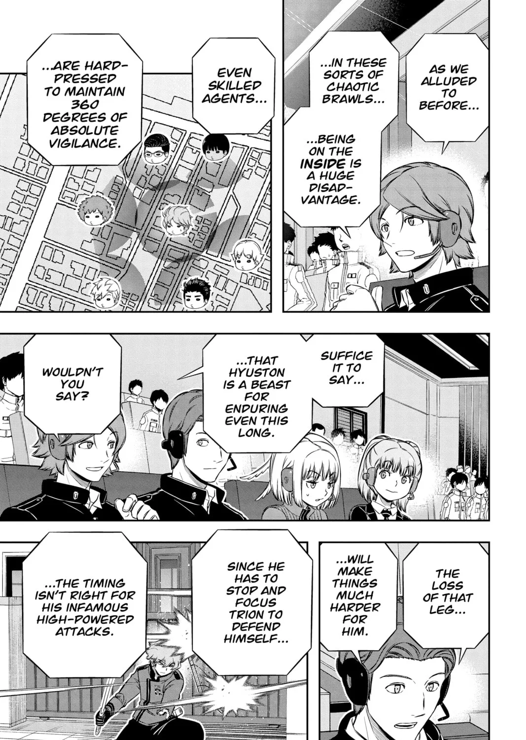 Read World Trigger chapter 188 image 12 on Lezhin