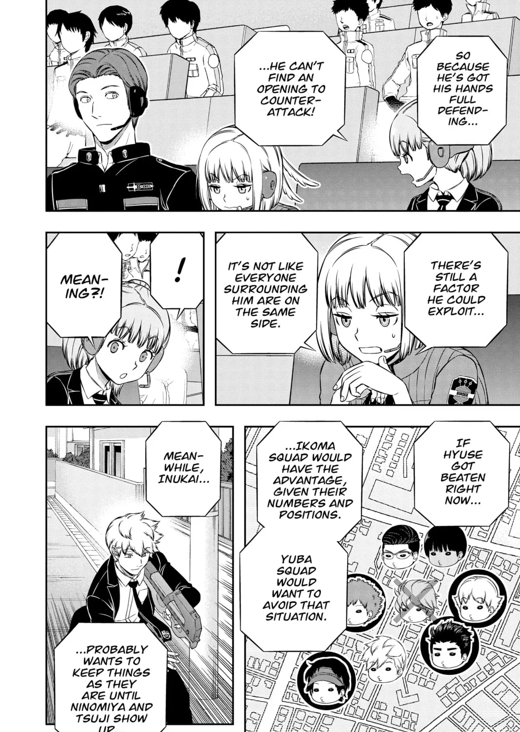 Read World Trigger chapter 188 image 14 on Lezhin