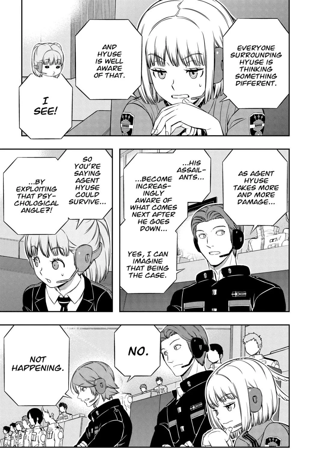 Read World Trigger chapter 188 image 16 on Lezhin