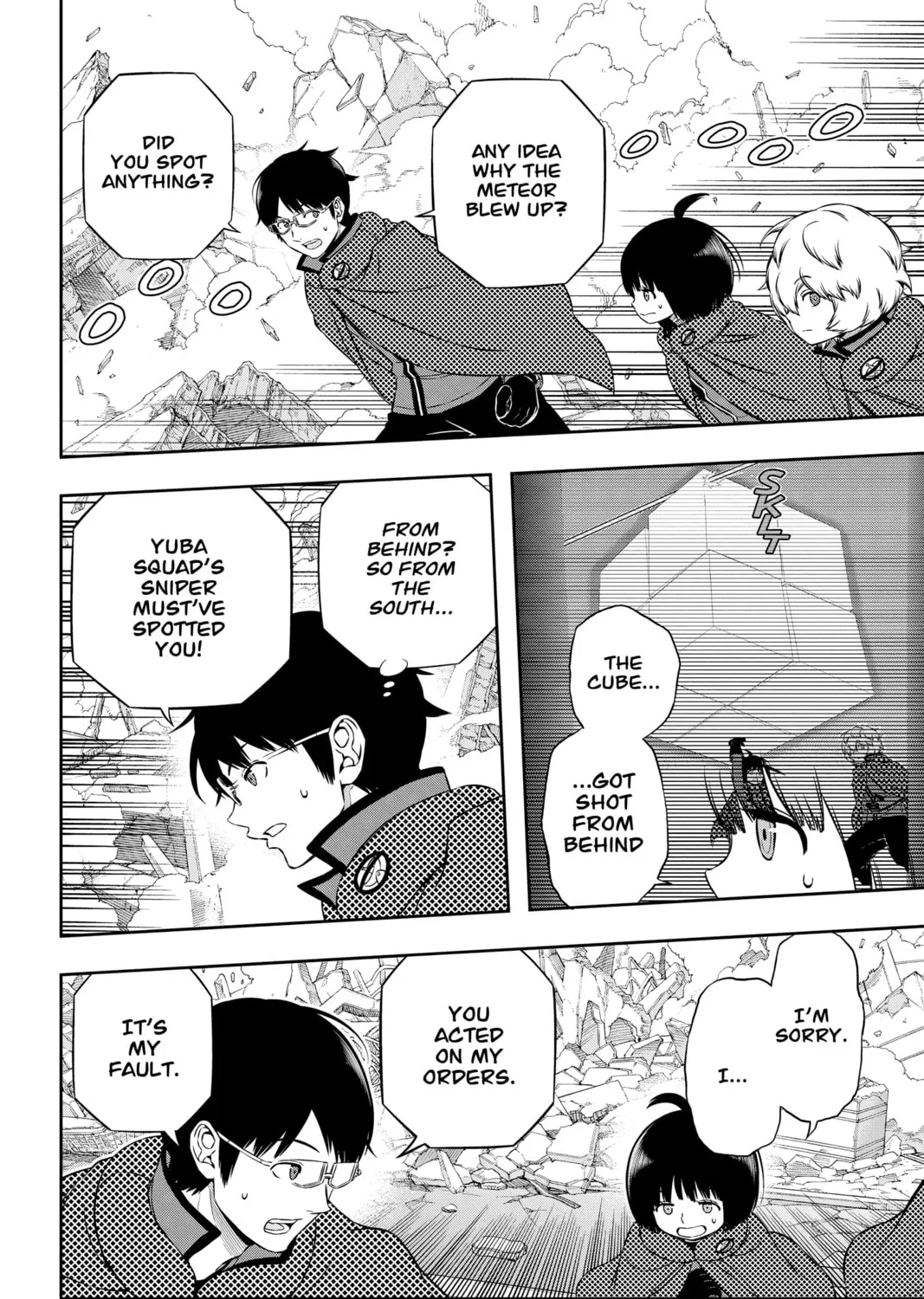 Read World Trigger chapter 188 image 2 on Lezhin