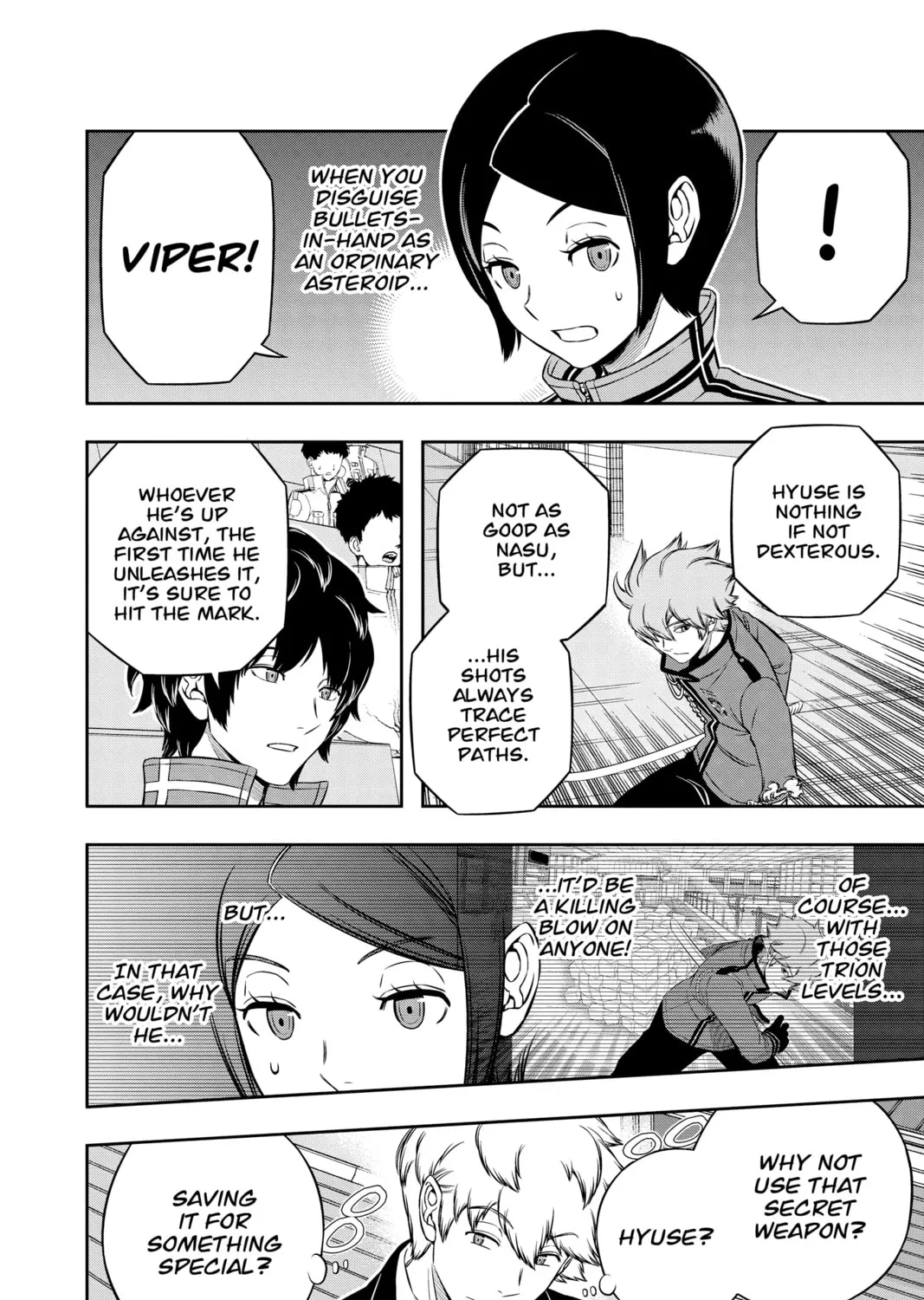 Read World Trigger chapter 188 image 26 on Lezhin