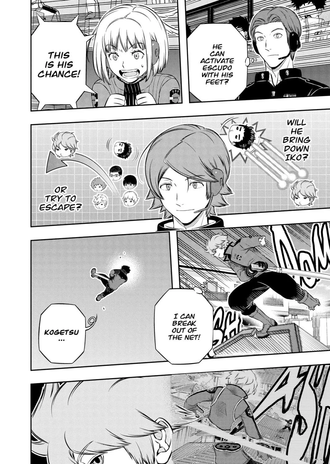Read World Trigger chapter 188 image 34 on Lezhin