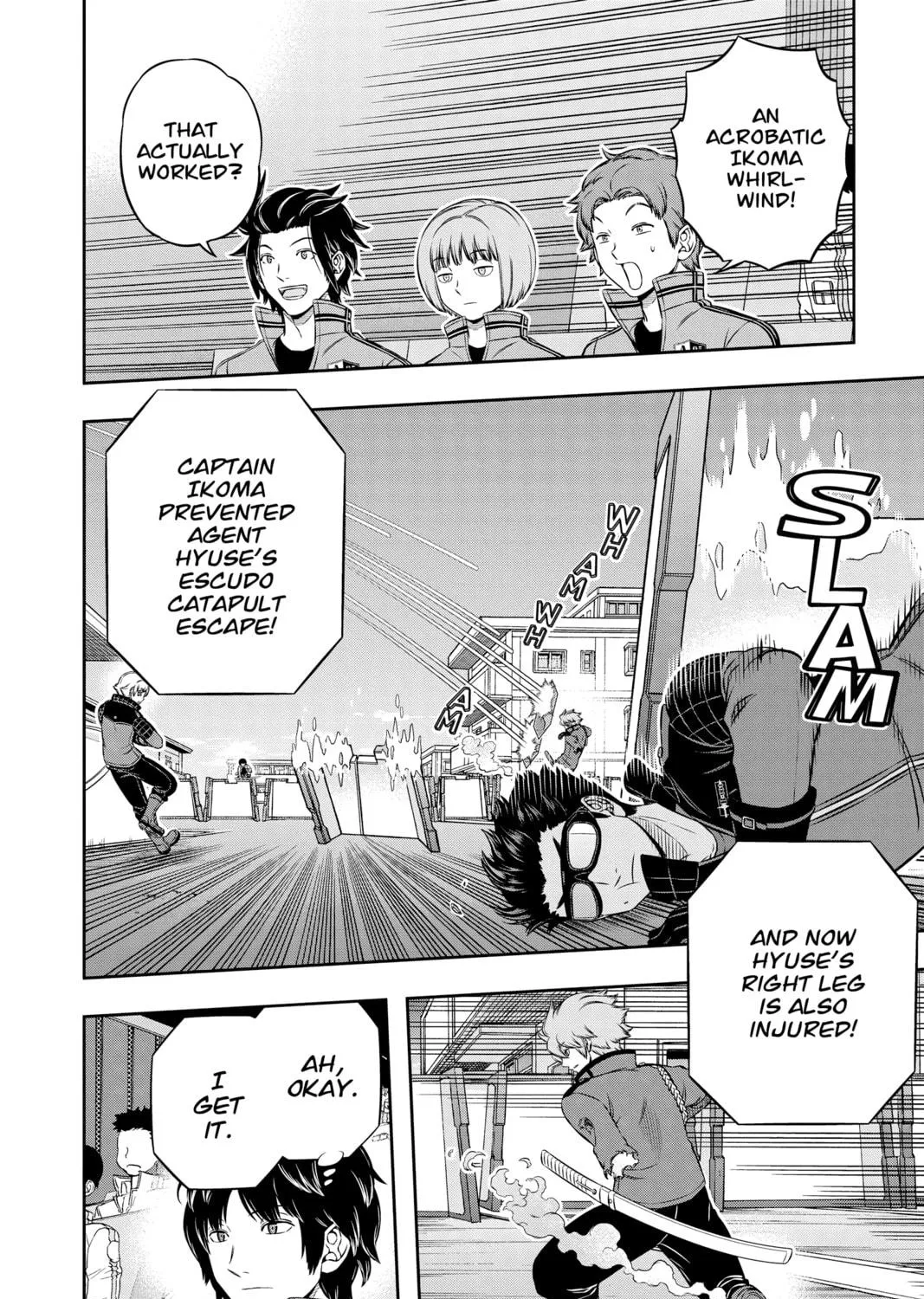 Read World Trigger chapter 188 image 38 on Lezhin