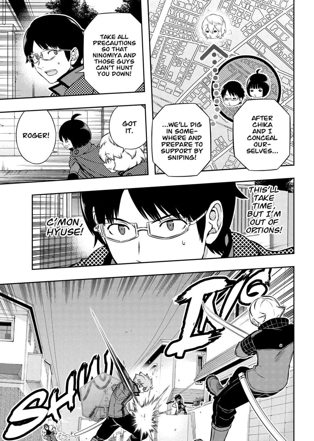 Read World Trigger chapter 188 image 8 on Lezhin