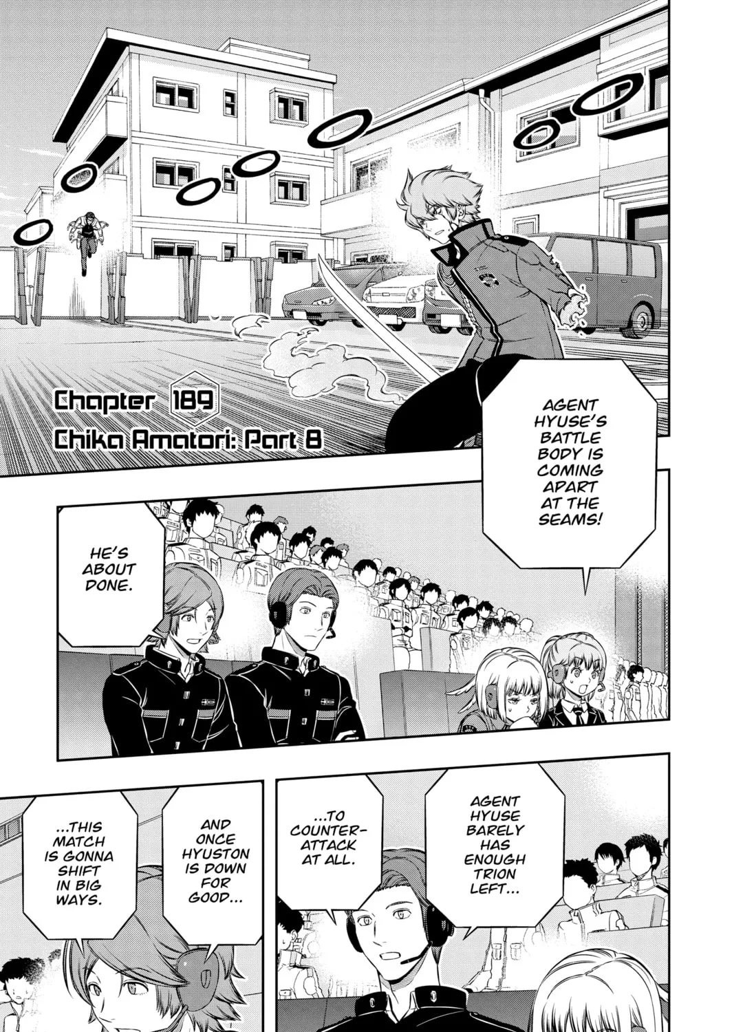 Read World Trigger chapter 189 image 0 on Lezhin