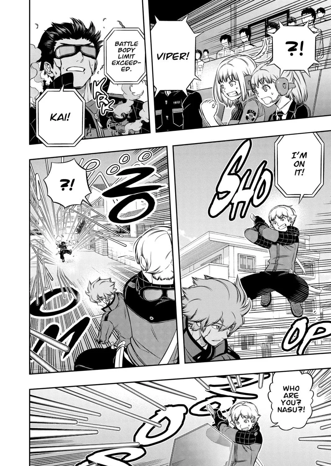 Read World Trigger chapter 189 image 18 on Lezhin