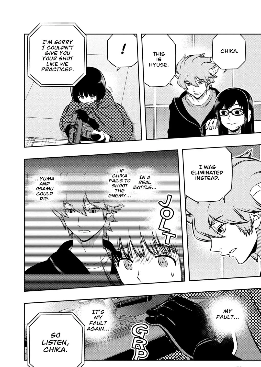 Read World Trigger chapter 189 image 34 on Lezhin