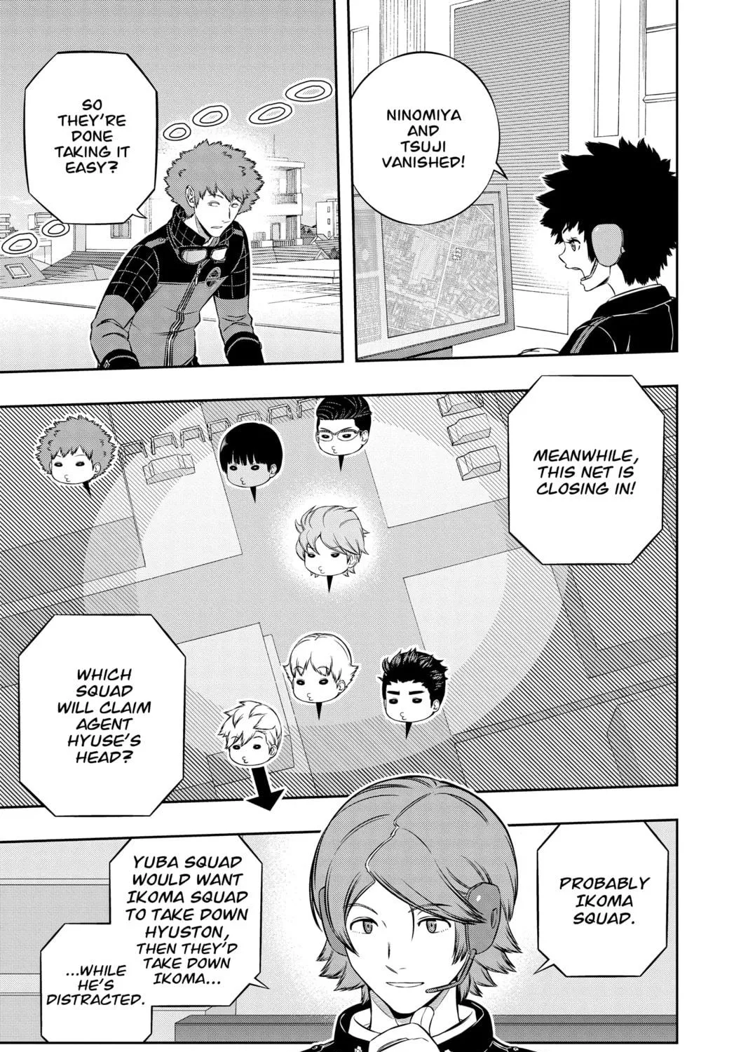 Read World Trigger chapter 189 image 4 on Lezhin