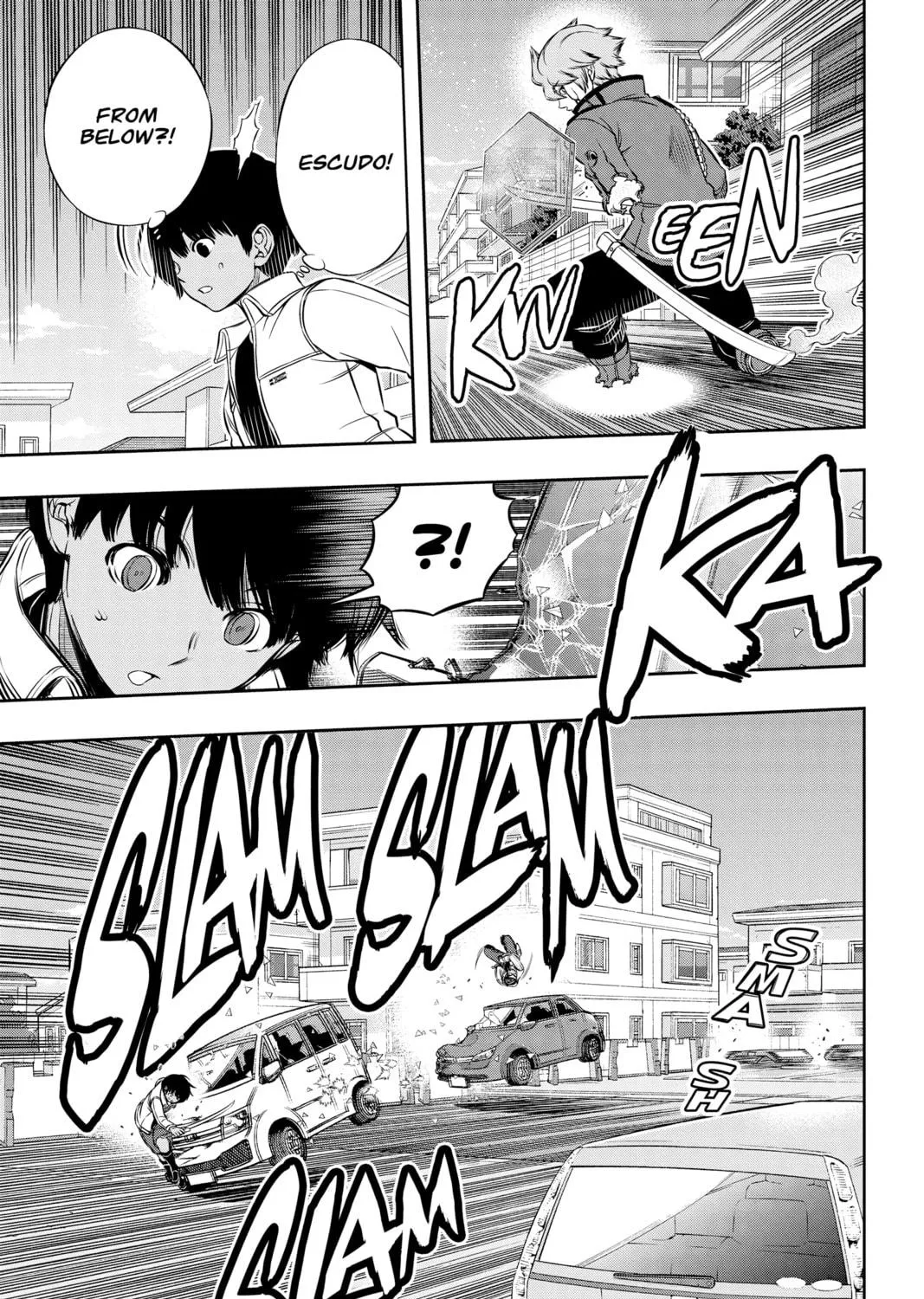 Read World Trigger chapter 189 image 8 on Lezhin