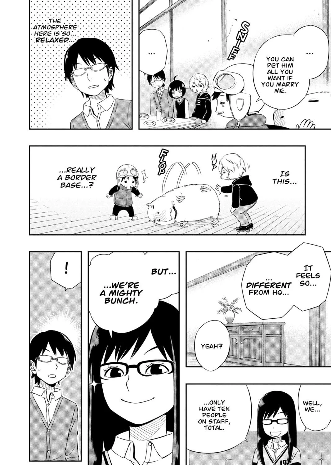 Read World Trigger chapter 19 image 16 on Lezhin