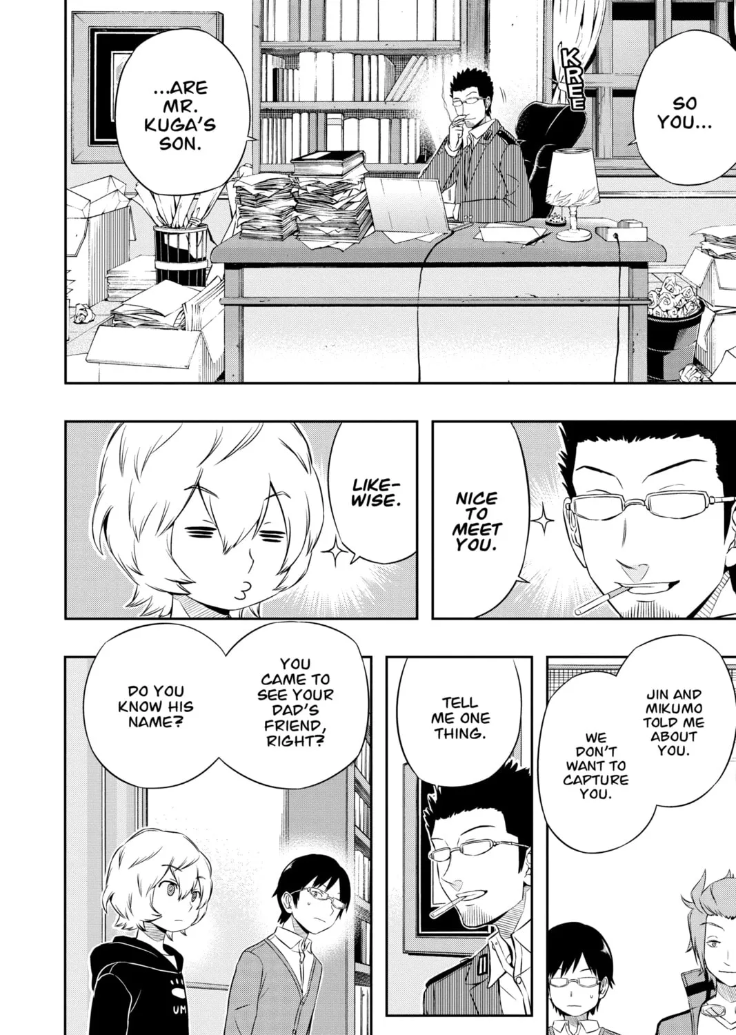 Read World Trigger chapter 19 image 24 on Lezhin