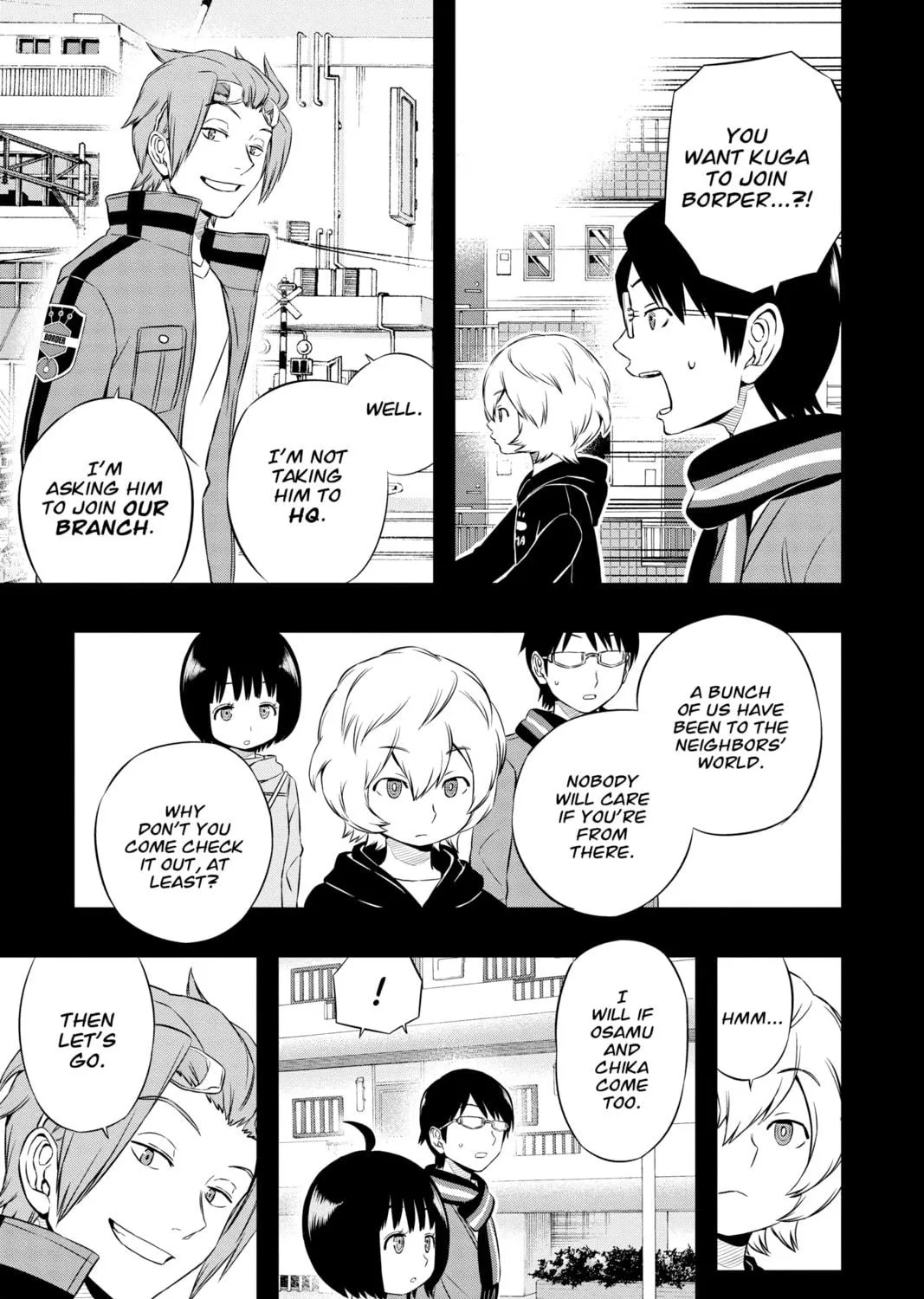 Read World Trigger chapter 19 image 4 on Lezhin