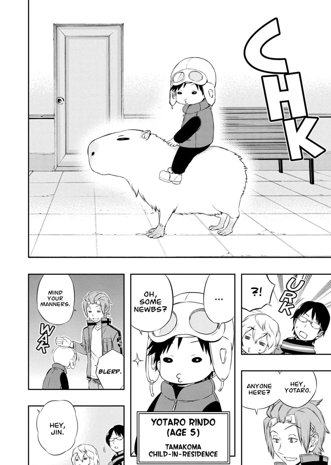 Read World Trigger chapter 19 image 8 on Lezhin