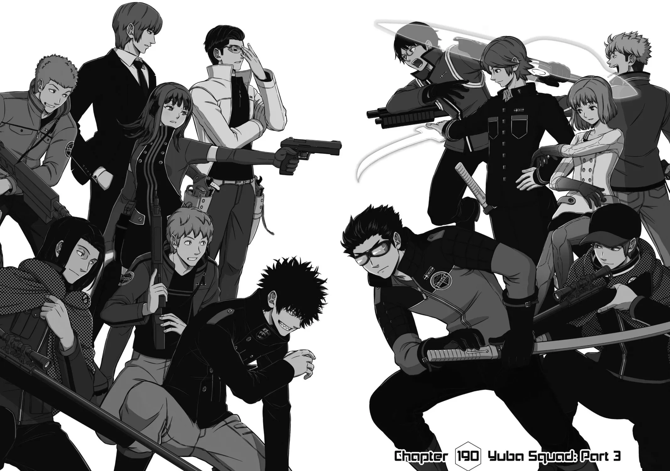 Read World Trigger chapter 190 image 0 on Lezhin
