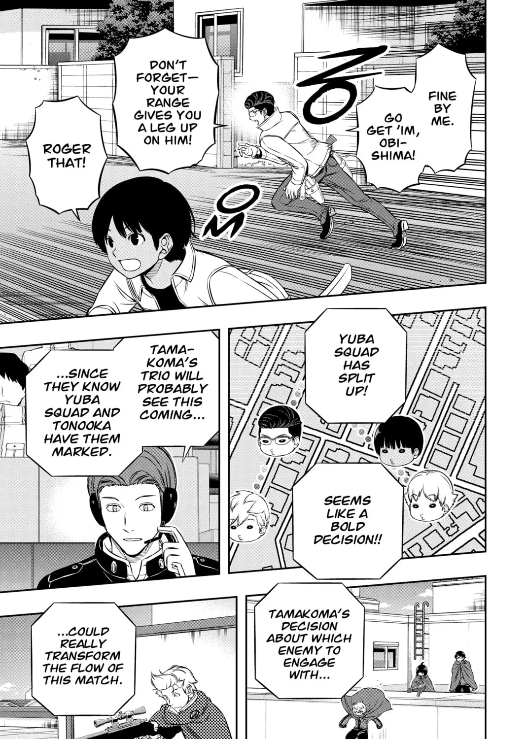 Read World Trigger chapter 190 image 12 on Lezhin