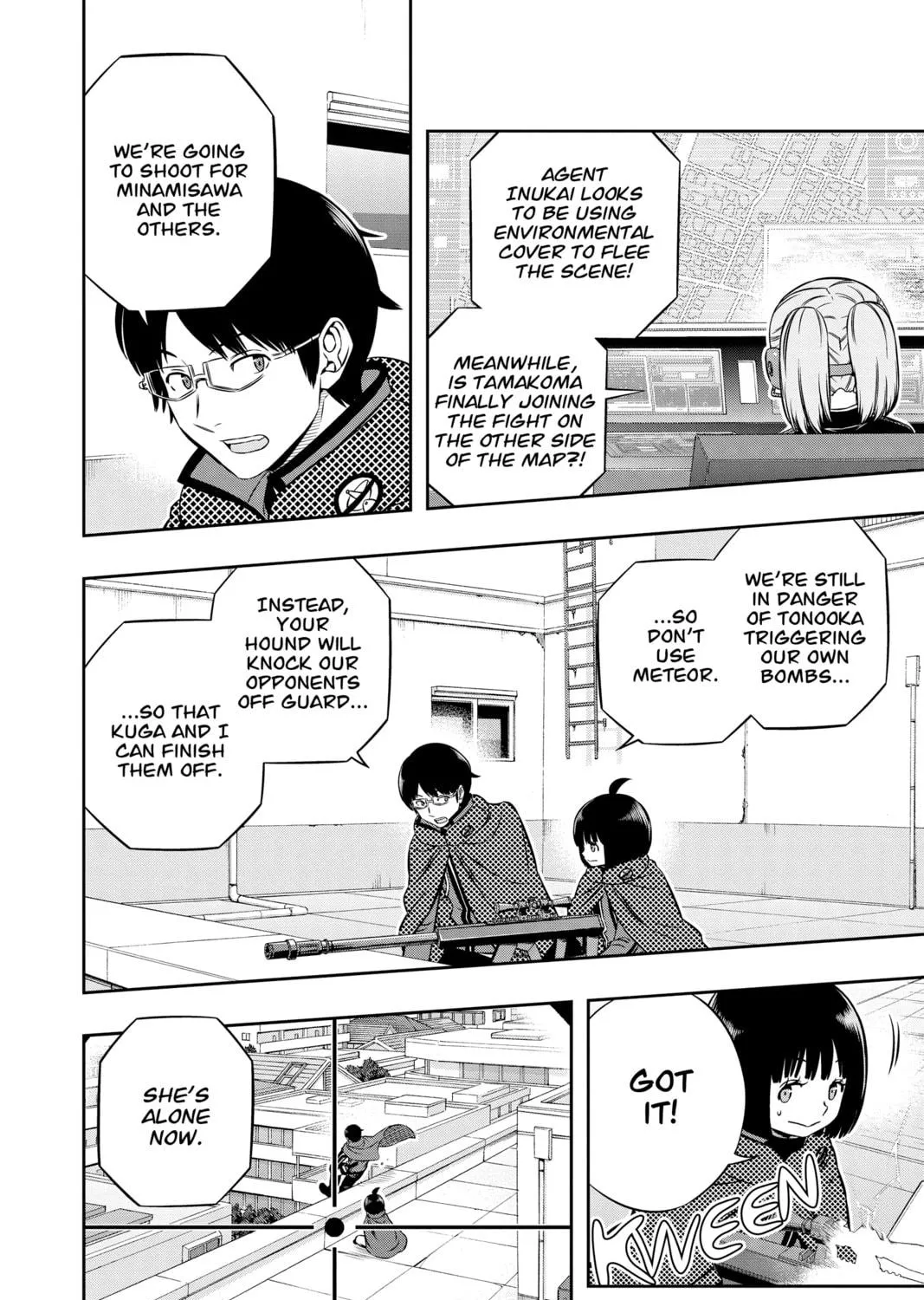 Read World Trigger chapter 190 image 18 on Lezhin