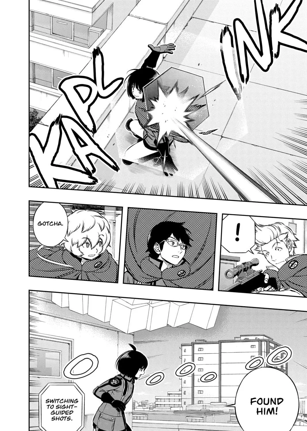 Read World Trigger chapter 190 image 22 on Lezhin