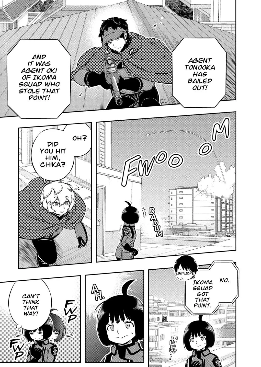 Read World Trigger chapter 190 image 28 on Lezhin