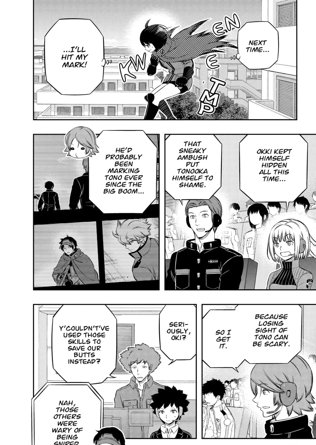 Read World Trigger chapter 190 image 30 on Lezhin