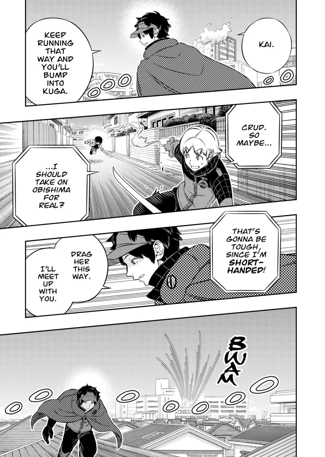Read World Trigger chapter 190 image 32 on Lezhin