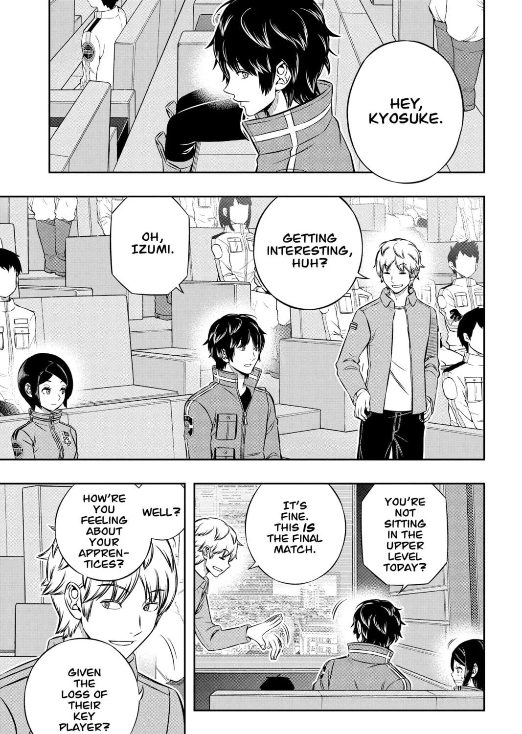 Read World Trigger chapter 190 image 4 on Lezhin