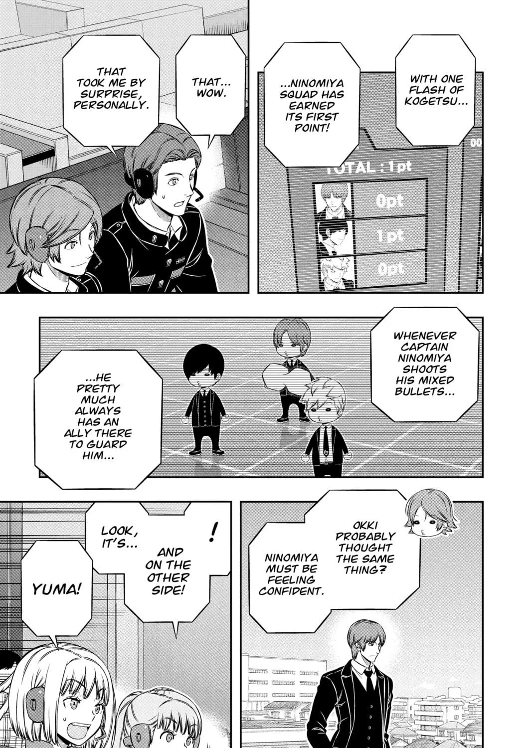 Read World Trigger chapter 190 image 40 on Lezhin