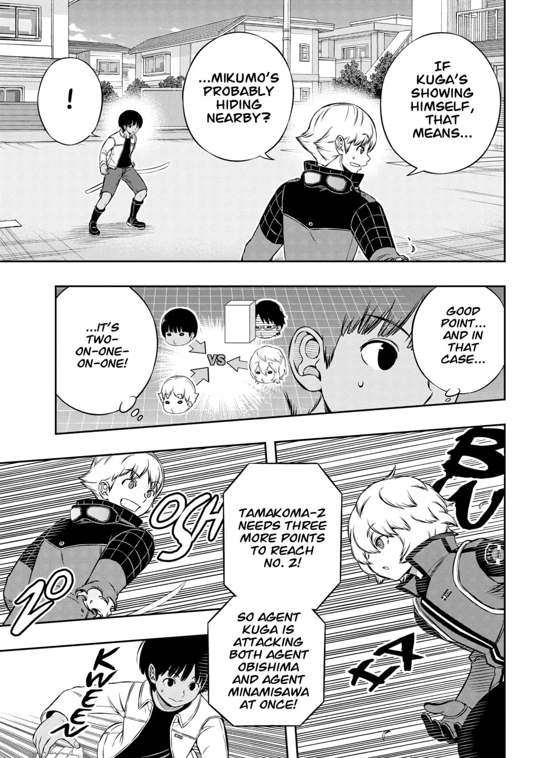 Read World Trigger chapter 190 image 44 on Lezhin