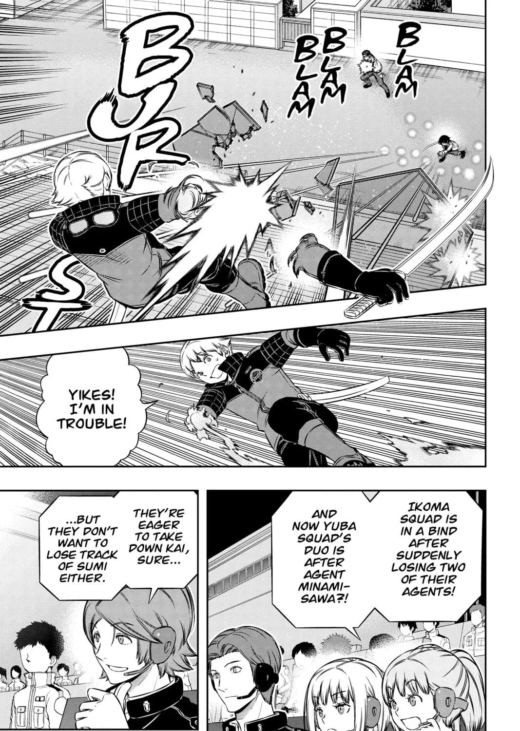 Read World Trigger chapter 190 image 8 on Lezhin