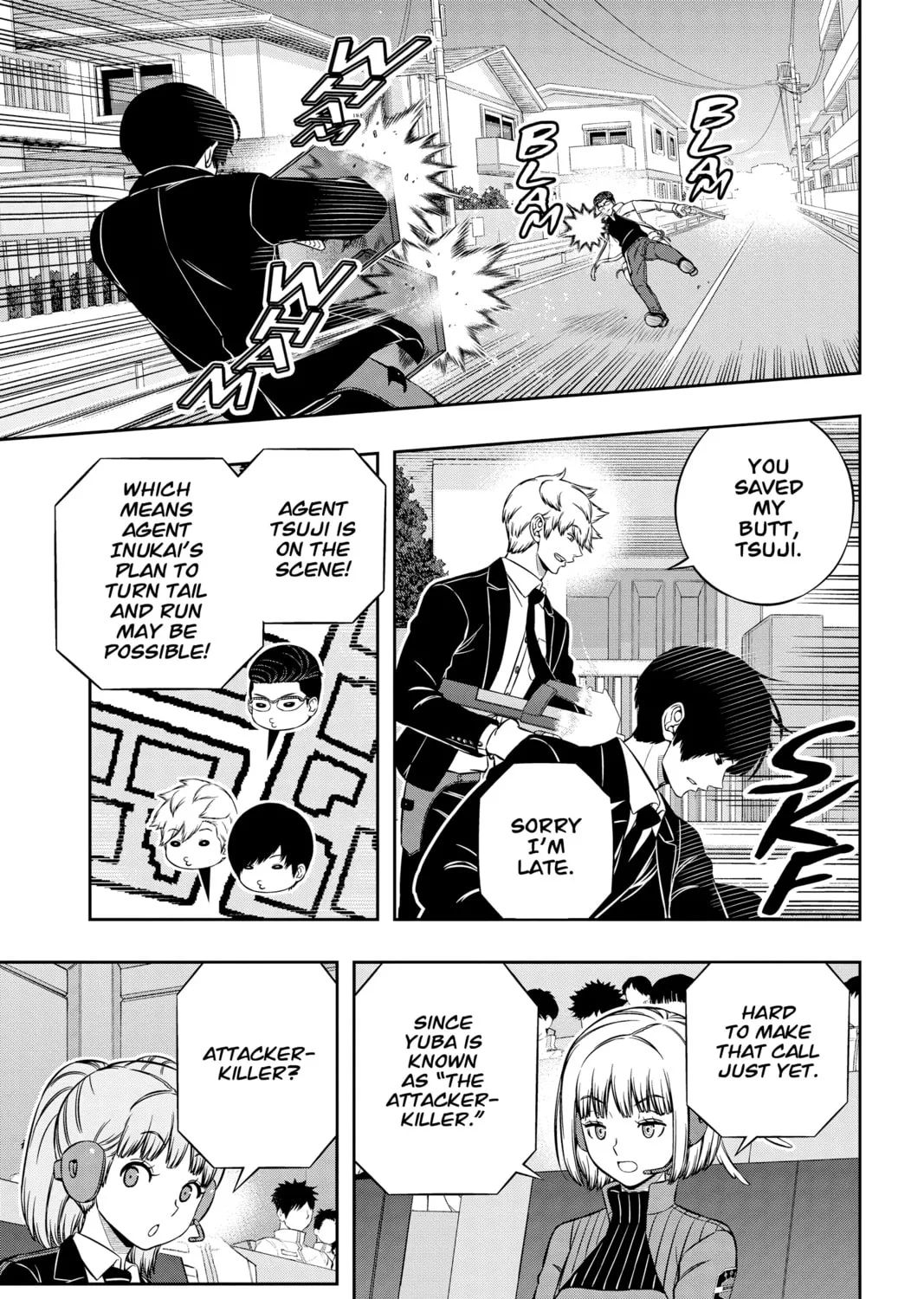 Read World Trigger chapter 191 image 12 on Lezhin