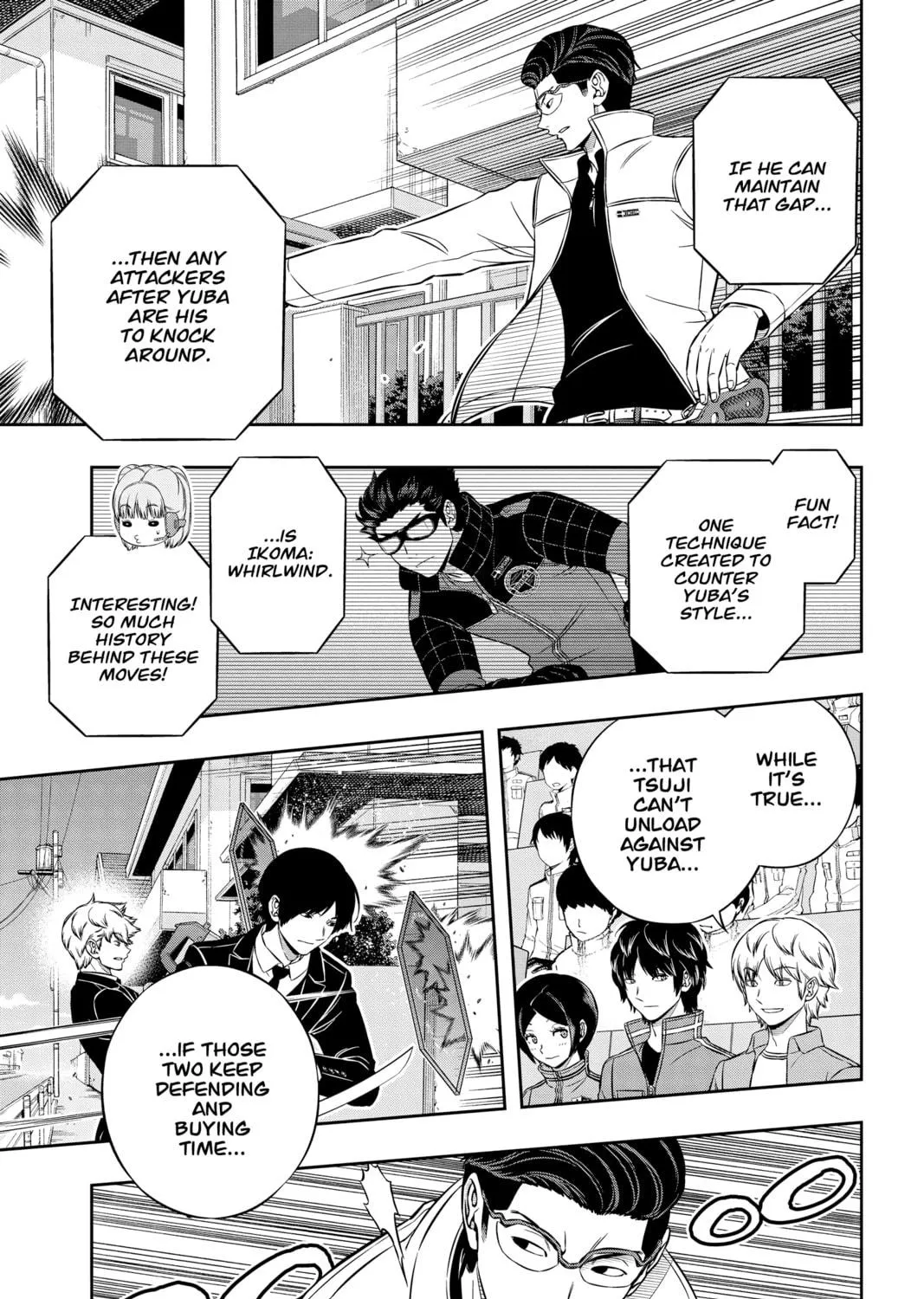 Read World Trigger chapter 191 image 16 on Lezhin