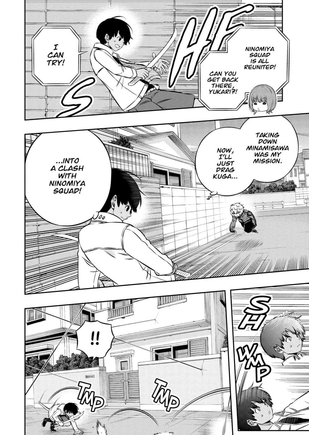 Read World Trigger chapter 191 image 22 on Lezhin