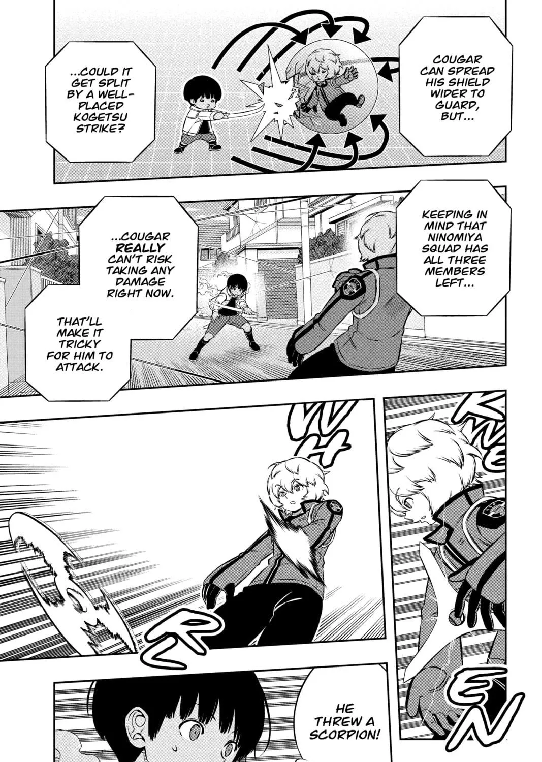 Read World Trigger chapter 191 image 28 on Lezhin