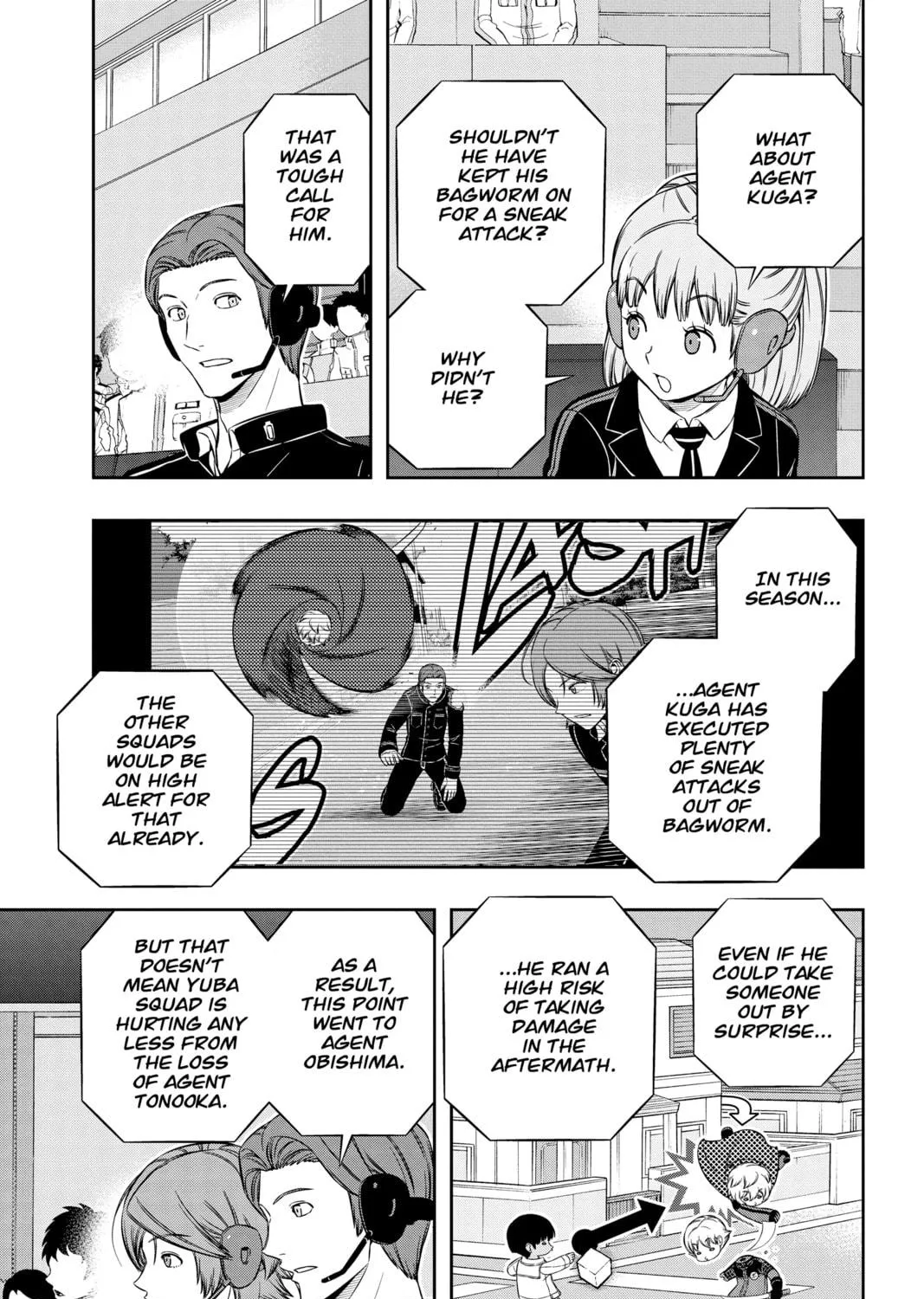 Read World Trigger chapter 191 image 4 on Lezhin