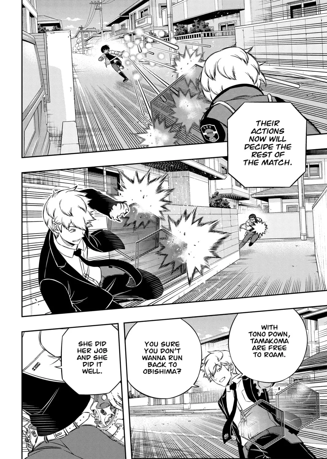 Read World Trigger chapter 191 image 6 on Lezhin