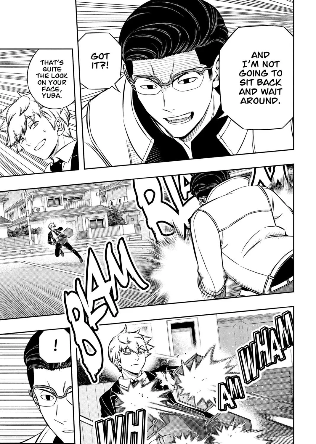 Read World Trigger chapter 191 image 8 on Lezhin