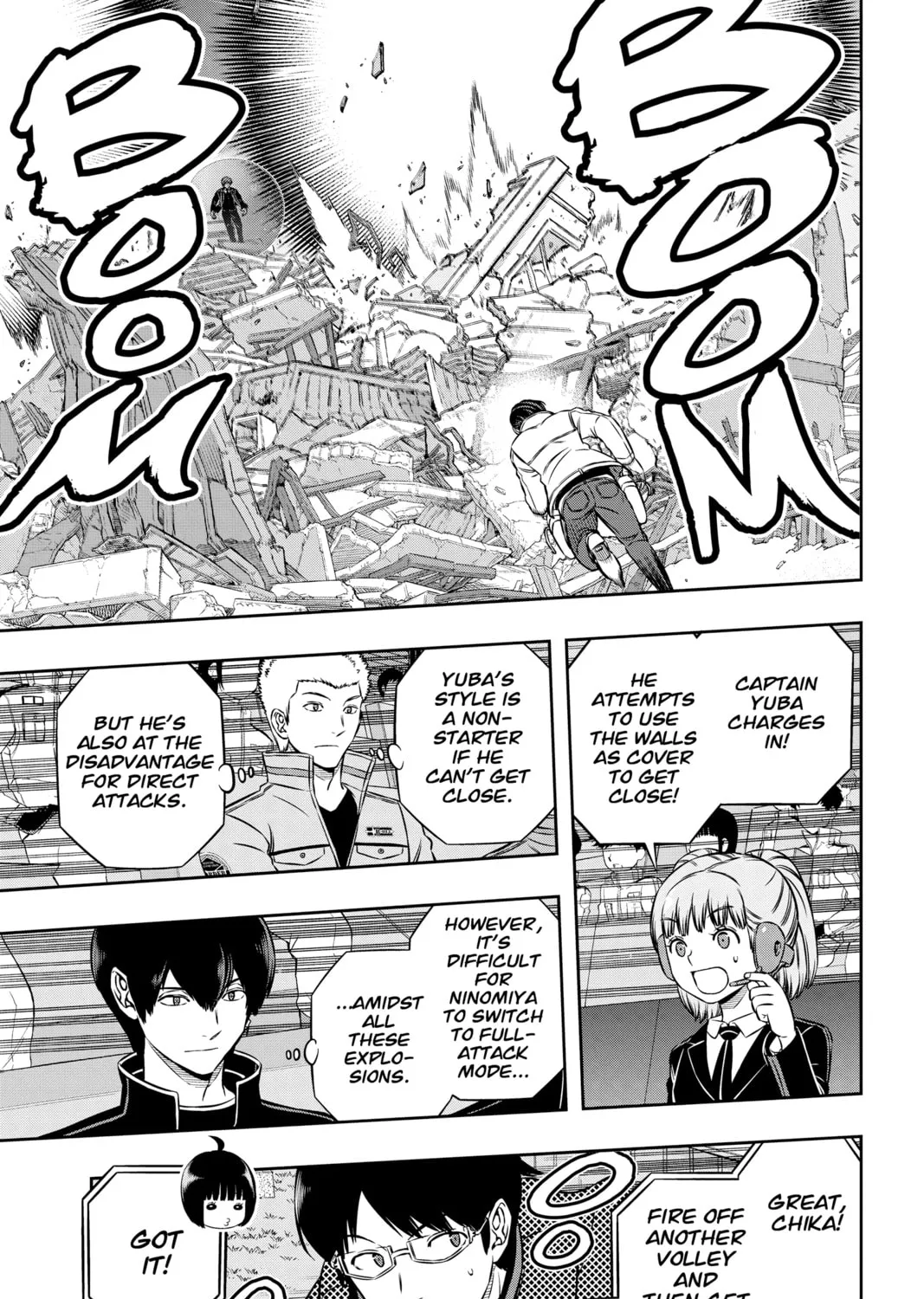 Read World Trigger chapter 192 image 24 on Lezhin