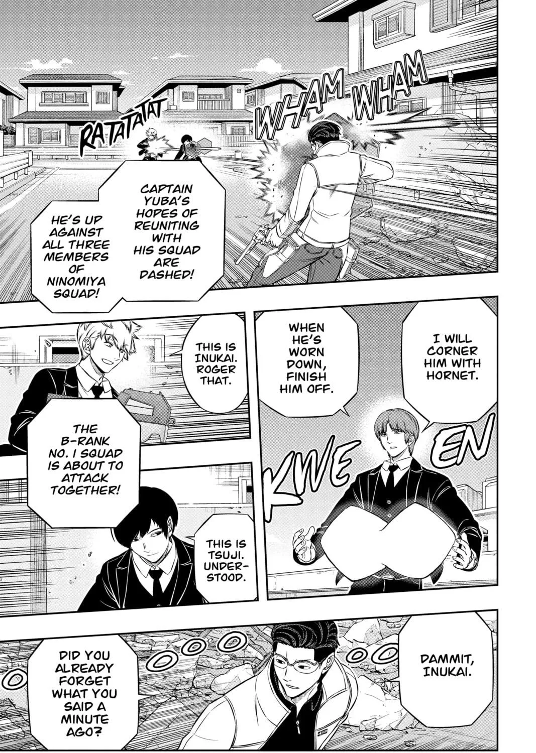 Read World Trigger chapter 192 image 4 on Lezhin